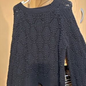 June & Ivy Black Knit Sweater